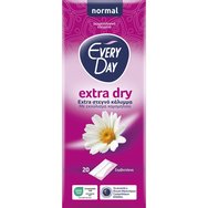 Every Day Normal Extra Dry 20 броя - Анатомични ежедневни превръзки за ежедневна защита, комфорт и сигурност с екстракт от лайка Every Day Normal Extra Dry 20 броя - Анатомични ежедневни превръзки за ежедневна защита, комфорт и сигурност с екстракт от лайка