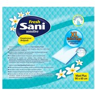 Sani Sensitive Fresh Bedpads Extra Large Ароматни чаршафи Ароматни 90х60см 15бр