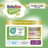 Babylino Sensitive Cotton Soft Super Pack Newborn Νο1 (2-5kg) 136 бр (2x68 бр) Babylino Sensitive Cotton Soft Super Pack Newborn Νο1 (2-5kg) 136 бр (2x68 бр)