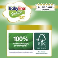 Babylino Sensitive Cotton Soft Super Pack Newborn Νο1 (2-5kg) 136 бр (2x68 бр) Babylino Sensitive Cotton Soft Super Pack Newborn Νο1 (2-5kg) 136 бр (2x68 бр)