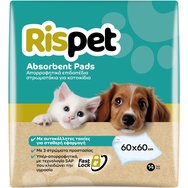 Rispet Absorbent Floor Pet Pads 60x60cm, 14 бр