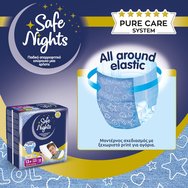 Babylino Safe Nights Boys 13+ Years (48-60kg) Детски абсорбиращи гащички за еднократна употреба за момчета 12 броя Babylino Safe Nights Boys 13+ Years (48-60kg) Детски абсорбиращи гащички за еднократна употреба за момчета 12 броя