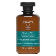 Apivita Oil Balance Shampoo Peppermint & Propolis 250ml