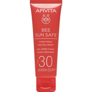 Apivita Bee Sun Safe Hydra Fresh Face Gel-Cream With Marine Algae & Propolis Spf30, Light Texture 50ml