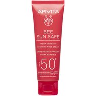Apivita Bee Sun Safe Hydra Sensitive Soothing Face Cream Spf50+ Light Texture 50ml Apivita Bee Sun Safe Hydra Sensitive Soothing Face Cream Spf50+ Light Texture 50ml
