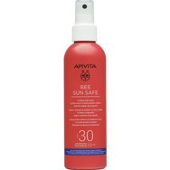 Apivita Bee Sun Safe Hydra Melting Ultra-Light Face & Body Spray With Marine Algae & Propolis Spf30, 200ml