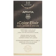 Apivita Promo My Color Elixir Permanent Hair Color - 3.0 Тъмно кафяво