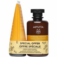 Apivita PROMO PACK Intense Repair & Nourish Shampoo with Olive & Honey 250ml & Conditioner for Dry & Damaged Hair With Olive & Honey 150ml на специална цена