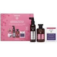 Apivita PROMO PACK Серия за тонизиране на коса за жени Tonic Hair Loss Lotion Spray 150ml & Women\'s Tonic Shampoo 250ml & Caps for Hair 30caps