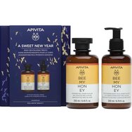 Apivita PROMO PACK Bee my Honey Shower Gel 250ml & Moisturizing Body Milk with Honey & Aloe 200ml