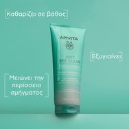 Apivita Just Bee Clear Purifying Face Cleanser Gel 200ml