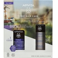 Apivita Promo Tonic Hair Loss Lotion 150ml & Подарък Men\'s Tonic Shampoo 250ml