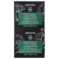 Apivita Promo Express Beauty Face Mask with Aloe 2x8ml & Face Mask with Pomegrenate 2x8ml & Eye Mask with Ginkgo Biloba 2x2ml & Подарък Face Mask Brush 1 бр