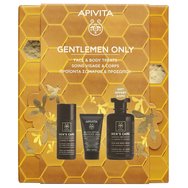 Apivita Promo Men\'s Care Anti-Wrinkle Face & Eye Cream 50ml & Black Detox Cleansing Jelly 50ml & Подарък Hair & Body Wash 250ml