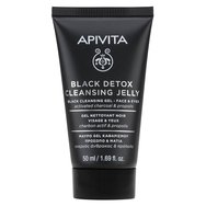 Apivita Promo Men\'s Care Anti-Wrinkle Face & Eye Cream 50ml & Black Detox Cleansing Jelly 50ml & Подарък Hair & Body Wash 250ml