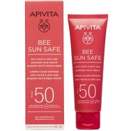 Apivita Bee Sun Safe Anti-Spot & Anti-Age Defence Face Cream Spf50, 50ml