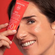Apivita Bee Sun Safe Anti-Spot & Anti-Age Defence Face Cream Spf50 Tinted 50ml Apivita Bee Sun Safe Anti-Spot & Anti-Age Defence Face Cream Spf50 Tinted 50ml