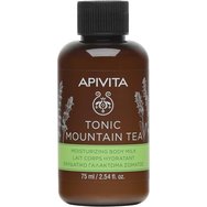 Apivita Promo Cleansing Creamy Foam for Face & Eyes 75ml & Frequent Use Gentle Daily Shampoo With Chamomile & Honey 75ml & Tonic Mountain Tea Moisturizing Body Milk 75ml