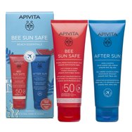 Apivita Promo Bee Sun Safe Hydra Fresh Face & Body Milk Spf50, 100ml & After Sun Cool & Sooth Face & Body Gel-Cream 100ml