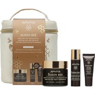 Apivita Queen Bee Promo Absolute Anti-Aging & Regenerating Light Texture Cream 50ml & Redefining Serum 10ml & Подарък Reviving Eye Cream 5ml & торбичка 1 бр Apivita Queen Bee Promo Absolute Anti-Aging & Regenerating Light Texture Cream 50ml & Redefining Serum 10ml & Подарък Reviving Eye Cream 5ml & торбичка 1 бр