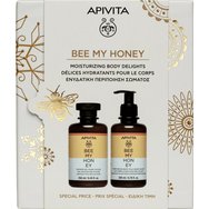 Apivita Promo Bee my Honey Shower Gel with Honey & Aloe 250ml & Moisturizing Body Milk with Honey & Aloe 200ml Apivita Promo Bee my Honey Shower Gel with Honey & Aloe 250ml & Moisturizing Body Milk with Honey & Aloe 200ml