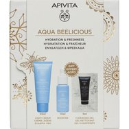 Apivita Promo Aqua Beelicious Oil-Free Hydrating Light Texture Gel-Cream 40ml & Подарък Refreshing Hydrating Face Booster 10ml & Подарък Black Detox Cleansing Jelly 5ml  Apivita Promo Aqua Beelicious Oil-Free Hydrating Light Texture Gel-Cream 40ml & Подарък Refreshing Hydrating Face Booster 10ml & Подарък Black Detox Cleansing Jelly 5ml