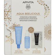 Apivita Promo Aqua Beelicious Healthy Glow Hydrating Fluid Cream Spf30 Tinted 40ml & Подарък Refreshing Hydrating Face Booster 10ml & Подарък Black Detox Cleansing Jelly 5ml  Apivita Promo Aqua Beelicious Healthy Glow Hydrating Fluid Cream Spf30 Tinted 40ml & Подарък Refreshing Hydrating Face Booster 10ml & Подарък Black Detox Cleansing Jelly 5ml