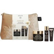 Apivita Queen Bee Promo Absolute Anti-Aging & Regenerating Light Texture Cream 50ml & Подарък Redefining Serum 10ml & Подарък Reviving Eye Cream 5ml & торбичка 1 бр  Apivita Queen Bee Promo Absolute Anti-Aging & Regenerating Light Texture Cream 50ml & Подарък Redefining Serum 10ml & Подарък Reviving Eye Cream 5ml & торбичка 1 бр