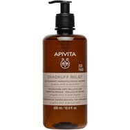 Apivita Dry Dandruff Shampoo with Celery & Propolis 500ml - Шампоан против сухота с целина и прополис