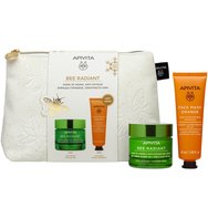 Apivita Promo Bee Radiant Rich Texture Anti-Fatigue Cream 50ml & Подарък Orange Radiance Face Mask 50ml & & Подарък торбичка 1 бр  Apivita Promo Bee Radiant Rich Texture Anti-Fatigue Cream 50ml & Подарък Orange Radiance Face Mask 50ml & & Подарък торбичка 1 бр