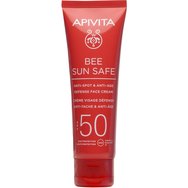 Apivita Promo Bee Sun Safe Anti-Spot & Anti-Age Defence Face Cream Spf50, 50ml & Подарък After Sun Cool & Sooth Face & Body Gel-Cream Travel Size 100ml & Подарък торбичка 1 бр Apivita Promo Bee Sun Safe Anti-Spot & Anti-Age Defence Face Cream Spf50, 50ml & Подарък After Sun Cool & Sooth Face & Body Gel-Cream Travel Size 100ml & Подарък торбичка 1 бр