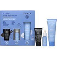 Apivita Promo Aqua Beelicious Oil-Free Hydrating Gel-Cream 40ml & Подарък Refreshing Hydrating Face Booster 10ml & Подарък Black Detox Cleansing Jelly 15ml