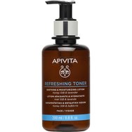 Apivita Refreshing Toner Soothing & Moisturizing Lotion 200ml - Успокояващ & Хидратиращ Лосион за Лице с Лавандула & StB Мед Apivita Refreshing Toner Soothing & Moisturizing Lotion 200ml - Успокояващ & Хидратиращ Лосион за Лице с Лавандула & StB Мед