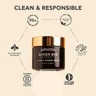 Apivita Queen Bee Longevity 12 Youth Markers Silky Light Cream Анти-ейдж крем за лице с лека, копринена текстура за действие върху 12 показателя на младостта 50ml Apivita Queen Bee Longevity 12 Youth Markers Silky Light Cream Анти-ейдж крем за лице с лека, копринена текстура за действие върху 12 показателя на младостта 50ml