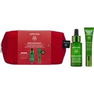Apivita Promo Bee Radiant Glow Activating & Anti-Fatigue Serum 30ml & Подарък Eye Cream 15ml & Несесер 1 Брой Apivita Promo Bee Radiant Glow Activating & Anti-Fatigue Serum 30ml & Подарък Eye Cream 15ml & Несесер 1 Брой