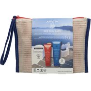 Apivita Promo Bee Sun Safe Anti-Spot & Anti-Age Defence Face Cream Spf50 Tinted 50ml & Подарък After Sun Cool & Sooth Face & Body Gel-Cream Travel Size 100ml & Подарък торбичка 1 бр Apivita Promo Bee Sun Safe Anti-Spot & Anti-Age Defence Face Cream Spf50 Tinted 50ml & Подарък After Sun Cool & Sooth Face & Body Gel-Cream Travel Size 100ml & Подарък торбичка 1 бр