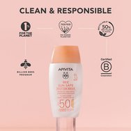 Apivita Bee Sun Safe Daily Age Repair Spf50 Tinted 50ml