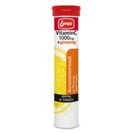 Lanes Vitamin C 1000mg & Ginseng, Разтворим витамин  Cза стимулиране на имунната система  20 разтворими дискове Lanes Vitamin C 1000mg & Ginseng, Разтворим витамин  Cза стимулиране на имунната система  20 разтворими дискове