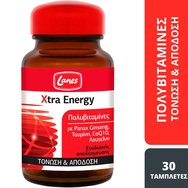 Lanes Xtra Energy 30Tabs - Хранителна добавка за стимулиране и интензивно представяне Lanes Xtra Energy 30Tabs - Хранителна добавка за стимулиране и интензивно представяне