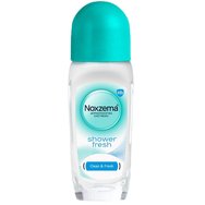 Noxzema Promo Shower Fresh Roll On Clean and Fresh 100ml (2x50ml)