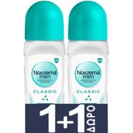 Noxzema Men Promo Classic Roll On Clean & Fresh 100ml (2x50ml)