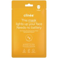 Clinea Illuminating Biocellulose Face Mask 1 бр - Маска за лице за блясък с биоцелулоза Clinea Illuminating Biocellulose Face Mask 1 бр - Маска за лице за блясък с биоцелулоза