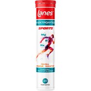 Lanes Electrolytes Sports Електролитна добавка за подкрепа при интензивна физическа активност с вкус на ананас и манго 20 Effer.tabs