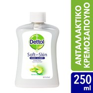 Dettol Алое вера и витамин Е, заместващ хидратиращ крем сапун 250ml