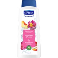 Septona Dermasoft Bodywash Velvet Peach & Freesia 750ml - Душ гел, обогатен с нотки на праскова и фрезия Septona Dermasoft Bodywash Velvet Peach & Freesia 750ml - Душ гел, обогатен с нотки на праскова и фрезия