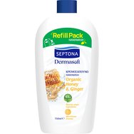 Septona Dermasoft Handwash with Organic Honey & Ginger - 750ml Refill - Крем сапун с органичен мед и екстракт от джинджифил Septona Dermasoft Handwash with Organic Honey & Ginger - 750ml Refill - Крем сапун с органичен мед и екстракт от джинджифил