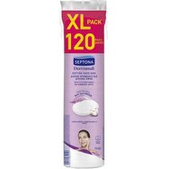 Septona Dermasoft Cotton Pads 120 бр - Двустранни тампони за премахване на грим Septona Dermasoft Cotton Pads 120 бр - Двустранни тампони за премахване на грим