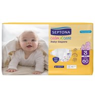 Septona Calm n\' Care Baby Diapers Midi No3 (4-9kg) 60 бр