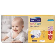 Septona Calm n\' Care Baby Diapers Maxi No4 (8-13kg) 52 бр