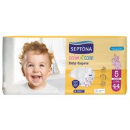 Septona Calm n\' Care Baby Diapers Junior No5 (11-16kg) 44 бр